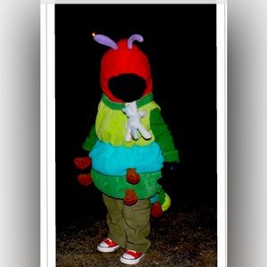 Pottery barn kids caterpillar Halloween costume 12-24 months